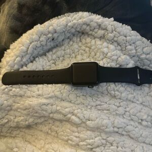 Black Apple Smartwatch Series 3 with GPS 38MM